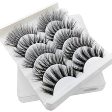 Load image into Gallery viewer, SEXY SHEEP 5Pairs 3D Mink Hair False Eyelashes Natural/Thick Long Eye Lashes