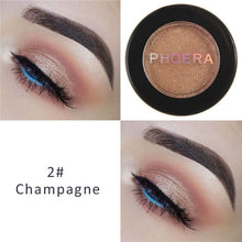 Load image into Gallery viewer, PHOERA 24 Colors Waterproof Eye Shadow Cream Pigmented Diamond Glitter Matte Shimmer Powder Cosmetic Kit Eye Makeup TSLM2