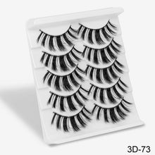 Load image into Gallery viewer, SEXY SHEEP 5Pairs 3D Mink Hair False Eyelashes Natural/Thick Long Eye Lashes